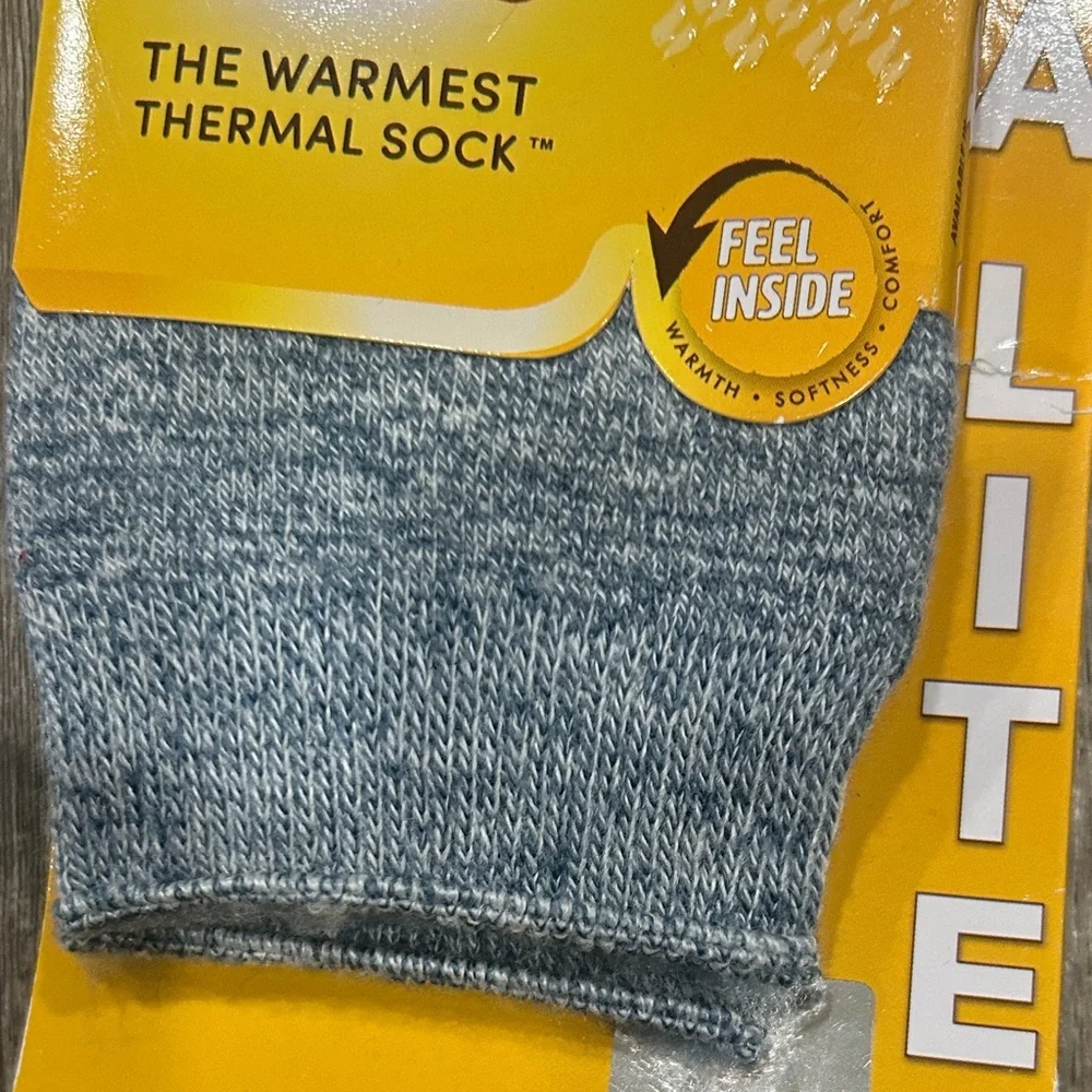 Ultra Lite Gray Thermal Socks size 5-9